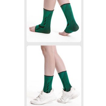Нов компресионен ремък Спортни аксесоари Скоба за ахилесово сухожилие Поддържаща глезена Чорапи за крака Поддържаща каишка за глезена
