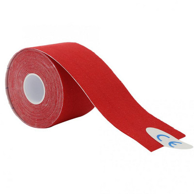 5cm*5m sportlik lihasteip puuvillane venitus, vigastus Lihaste teipimine rihmaside, elastne kleeplint, turvavarustus