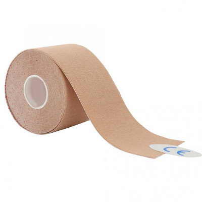 5cm*5m sportlik lihasteip puuvillane venitus, vigastus Lihaste teipimine rihmaside, elastne kleeplint, turvavarustus