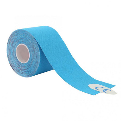 5cm*5m sportlik lihasteip puuvillane venitus, vigastus Lihaste teipimine rihmaside, elastne kleeplint, turvavarustus