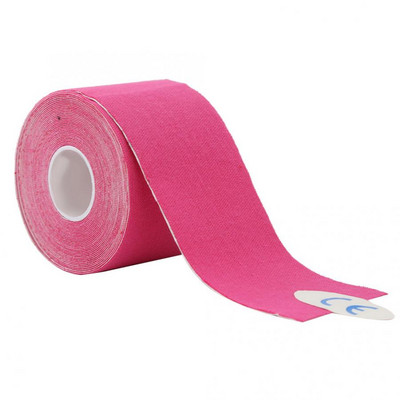 5cm*5m sportlik lihasteip puuvillane venitus, vigastus Lihaste teipimine rihmaside, elastne kleeplint, turvavarustus