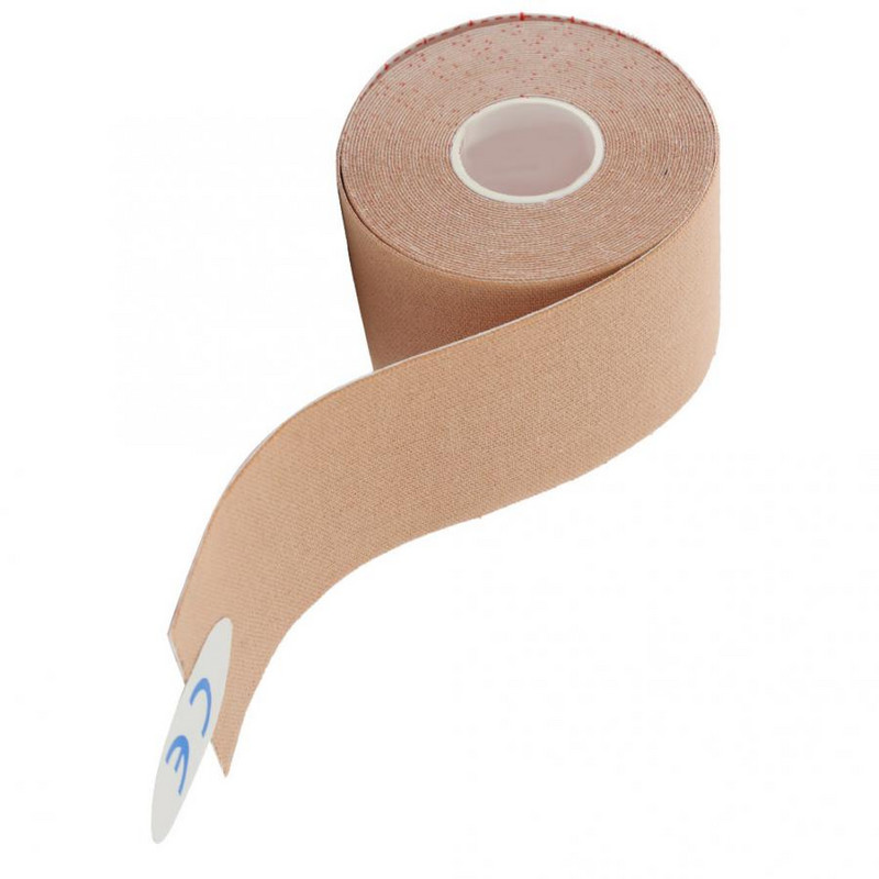 5cm*5m Sportska traka za mišiće Pamučna istegnuća Ozljeda Traka za mišiće Traka za vezivanje Elastična ljepljiva sportska traka Sigurnosna oprema