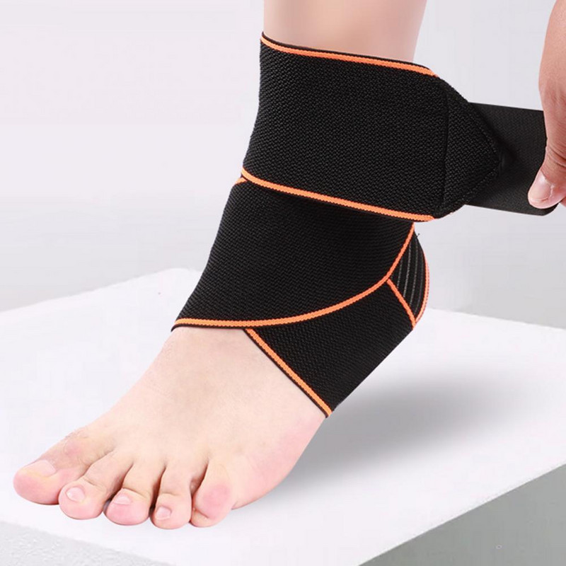 1 buc. gleznă Bandaj elastic anti-alunecare Suport pentru gleznă de fotbal Curea elastică din nailon Curea de protecție pentru glezna pentru sporturi de fitness