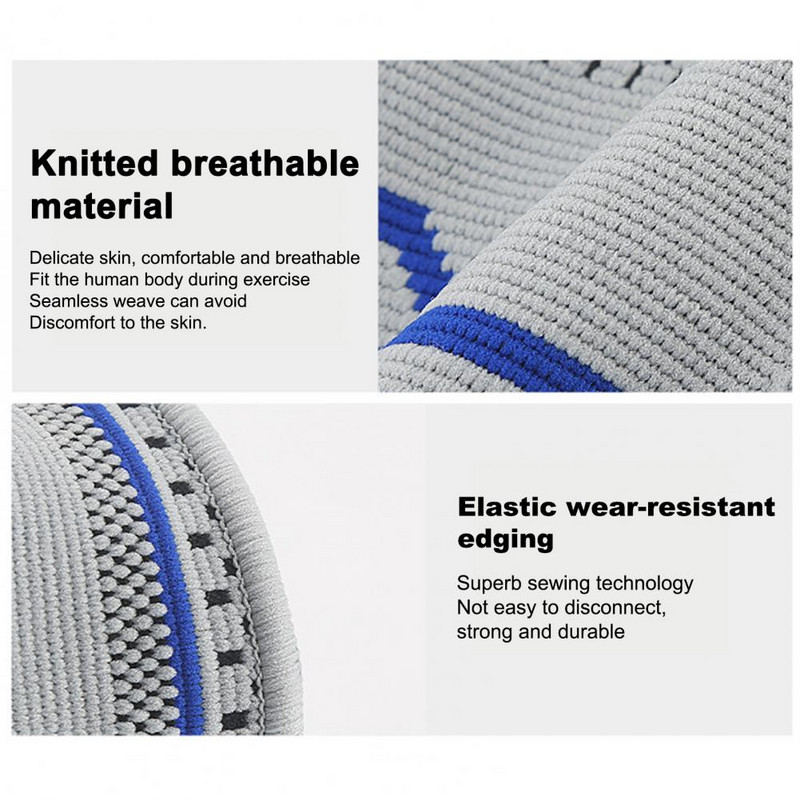 1 tk pahkluu tugi, mugav elastne pinget leevendav nailonist surutud pahkluu varruka tugi sportlikuks tobillera deportiva jaoks