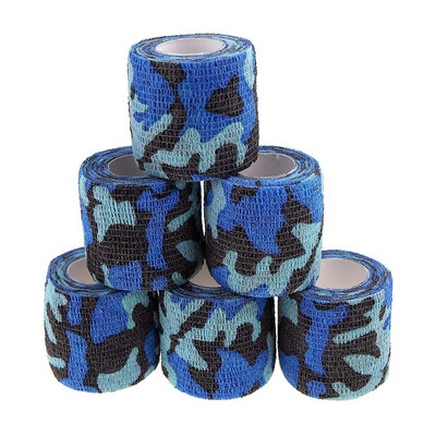 1/6/10 tk Rohelise võrguga trükitud meditsiiniline isekleepuv elastne side 4,5 m sporditeip sõrmeliigese põlve jaoks