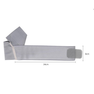 1db Bokatámasz, nagy elasztikus kompressziós nylon bokarögzítő kötés sportoláshoz, fitneszhez, futáshoz kosárlabda futball védő