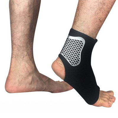1tk Protect Foot Heel Guard Rihm Jooksmine Korvpall Fitness Sport Hüppeliigese tugi Jalavarrukas pahkluu Toestav Kompressioonsokid