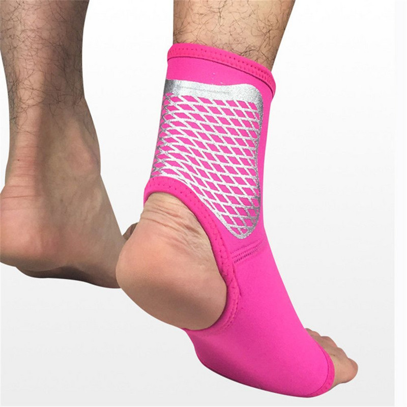 1tk Protect Foot Heel Guard Rihm Jooksmine Korvpall Fitness Sport Hüppeliigese tugi Jalavarrukas pahkluu Toestav Kompressioonsokid