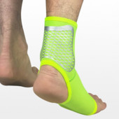 1 piesa Protectie de compresie pentru glezna Fotbal Suport pentru glezna Baschet Suport pentru glezna Protectie pentru sport in aer liber Sala de sport