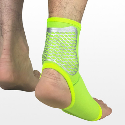 1 piesa Protectie de compresie pentru glezna Fotbal Suport pentru glezna Baschet Suport pentru glezna Protectie pentru sport in aer liber Sala de sport