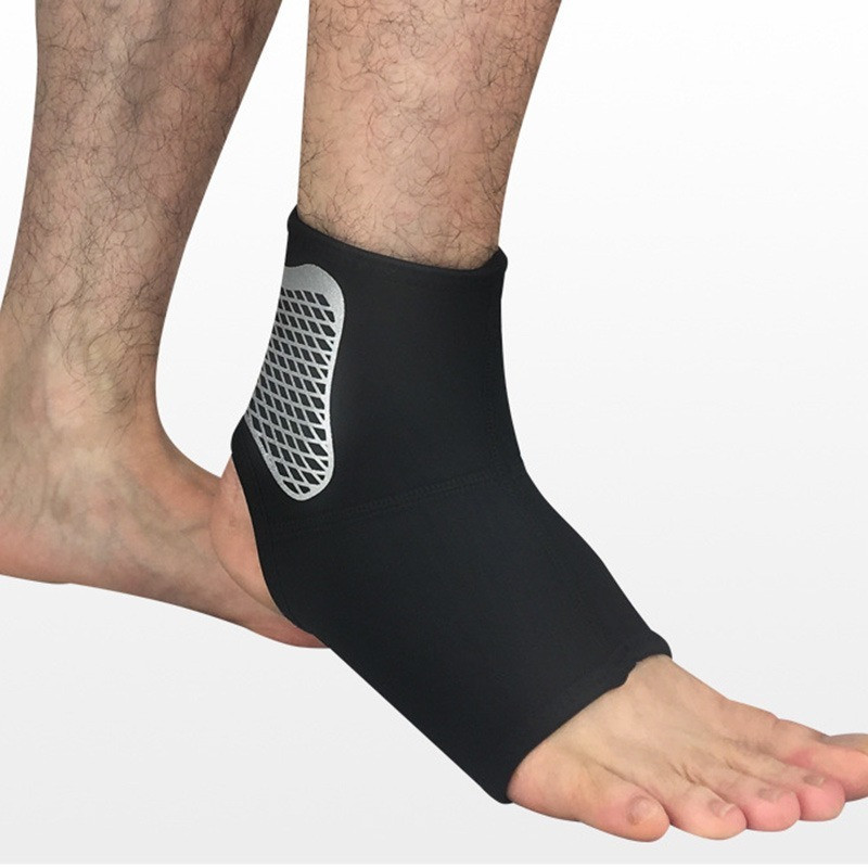 1 piesa Protectie de compresie pentru glezna Fotbal Suport pentru glezna Baschet Suport pentru glezna Protectie pentru sport in aer liber Sala de sport