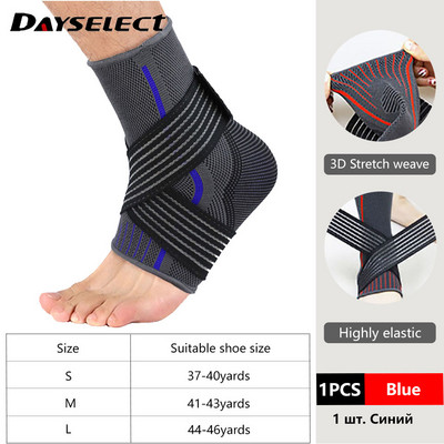1 τμχ Αθλητικό στήριγμα αστραγάλου Συμπιεστικό μανίκι ελαστικό αναπνεύσιμο για αποκατάσταση τραυματισμών Καλάθι πόνου στις αρθρώσεις Αθλητικές κάλτσες ποδιών