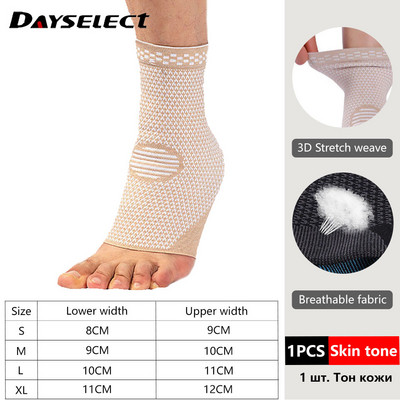 1 τμχ Αθλητικό στήριγμα αστραγάλου Συμπιεστικό μανίκι ελαστικό αναπνεύσιμο για αποκατάσταση τραυματισμών Καλάθι πόνου στις αρθρώσεις Αθλητικές κάλτσες ποδιών