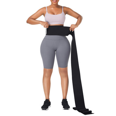 Waist Trainer Ζώνη μέσης για γυναίκες Προσαρμόστε τον επίδεσμο σας Snatch Wrap Tummy Control Ζώνη κοπής μέσης Συμπίεση κάτω κοιλιάς