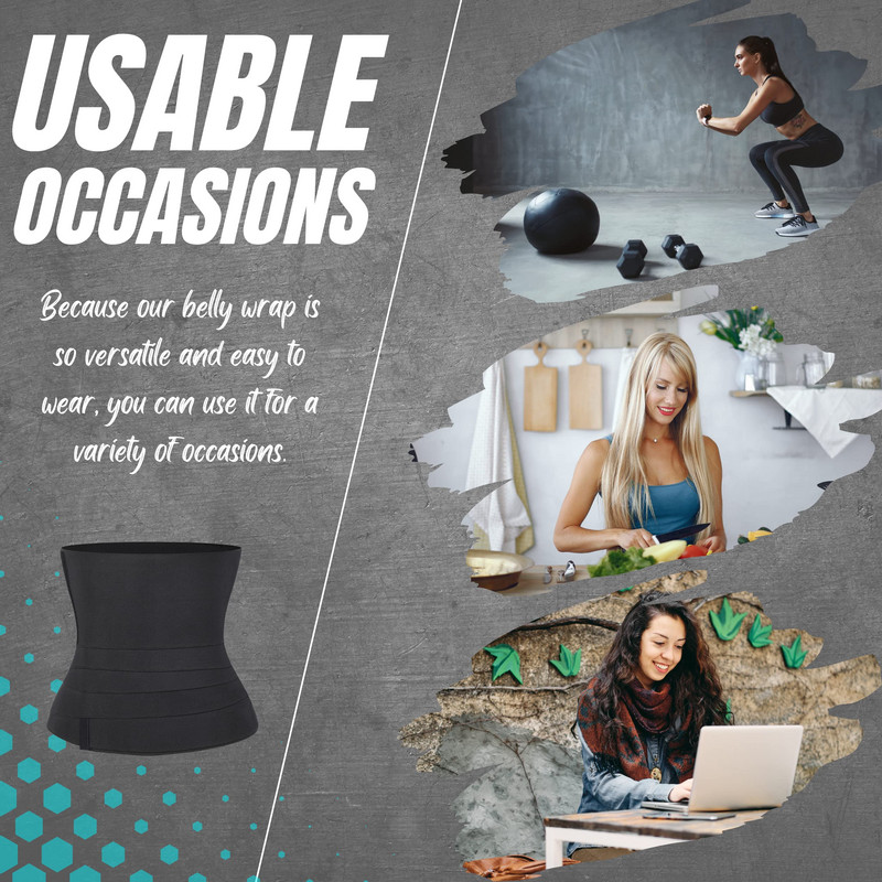 Juosmens treniruoklis, juosmens juosta moterims Sureguliuokite savo Snatch Bandage Wrap pilvo kontrolės juosmens kirpimo diržas apatinės pilvo dalies suspaudimas