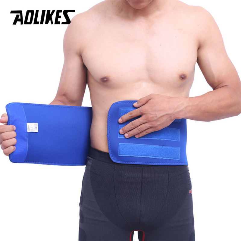 AOLIKES 1PCS Professionaalne reguleeritav vöötrimmer Slim fit Kõhutalje higivöö Talje seljatoe vöö Fitness
