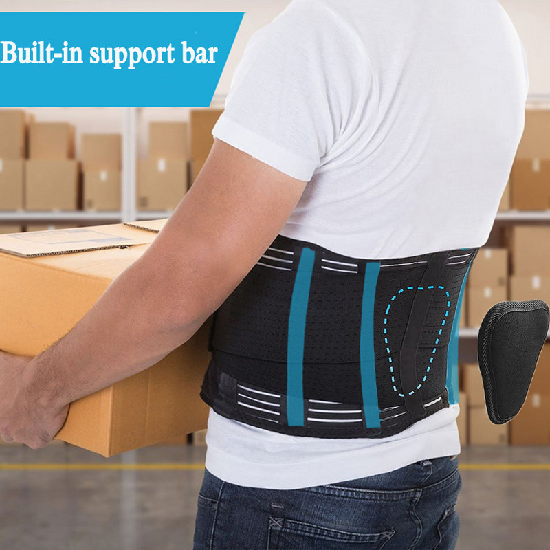 Seljatugivöö seljavalu leevendamiseks, nimmepadjaga reguleeritava hingava tugivööga ketta herniate, ishiase, skolioosi korral