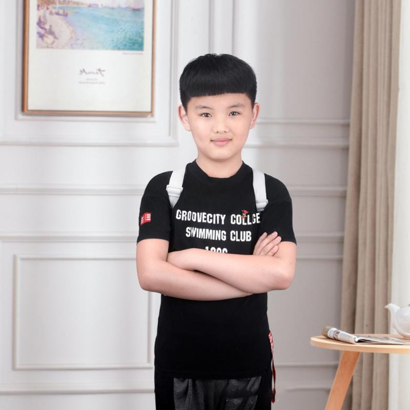 Мъже Жени Тренажор Корекция Облекчаване на болката Регулируем интелигентен коректор на стойката на гърба Интелигентна скоба за горната част на гърба Поддръжка на ключицата