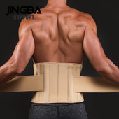 JINGBA SUPPORT meeste vöötrimmer Kaalulangus salendav vöö neopreenist fitnessrihm selja talje tugi Higivöö vöötrenažöör