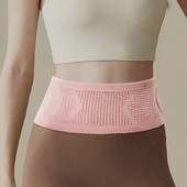 Geantă de talie pentru alergare de vară, sport, pentru alpinism, geantă de fitness, tricot multifuncțional, anti-alunecare, respirabilă, invizibilă, pentru suport pentru talie