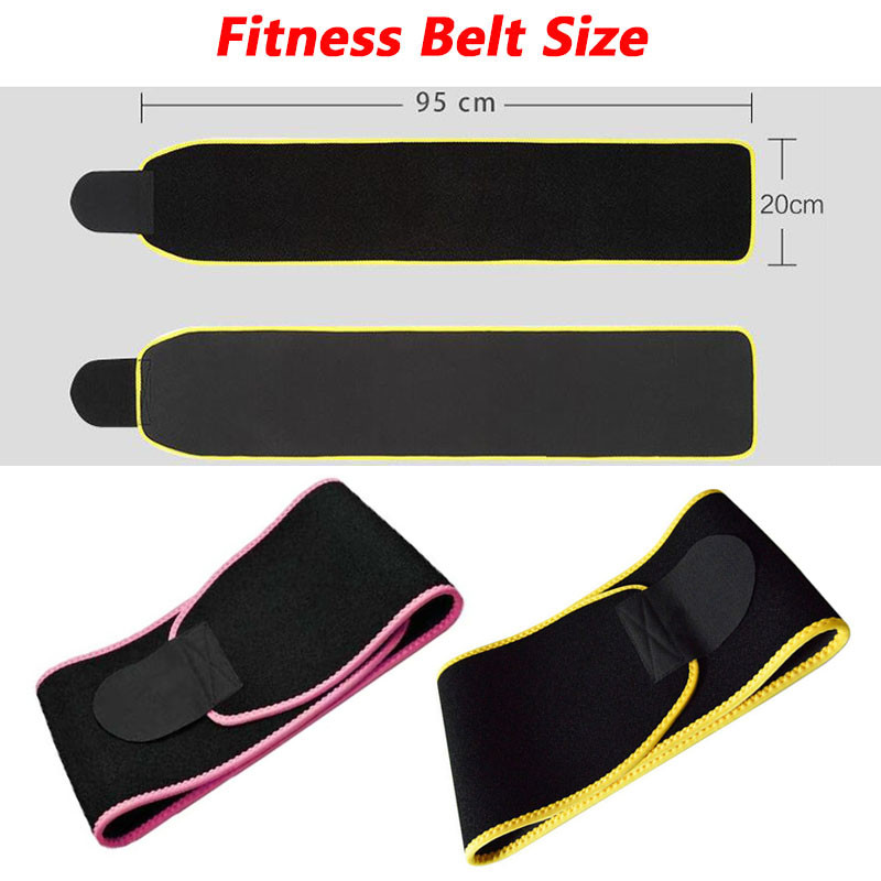 Női Férfi Deréknyíró oktató Hátmerevítő Has izzasztó övpánt Gyomorpakolások Neoprén edzőteremhez Fitness Sport Karcsúsítás