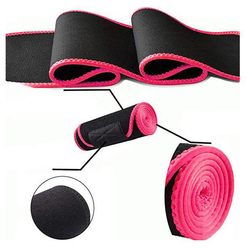 Női Férfi Deréknyíró oktató Hátmerevítő Has izzasztó övpánt Gyomorpakolások Neoprén edzőteremhez Fitness Sport Karcsúsítás