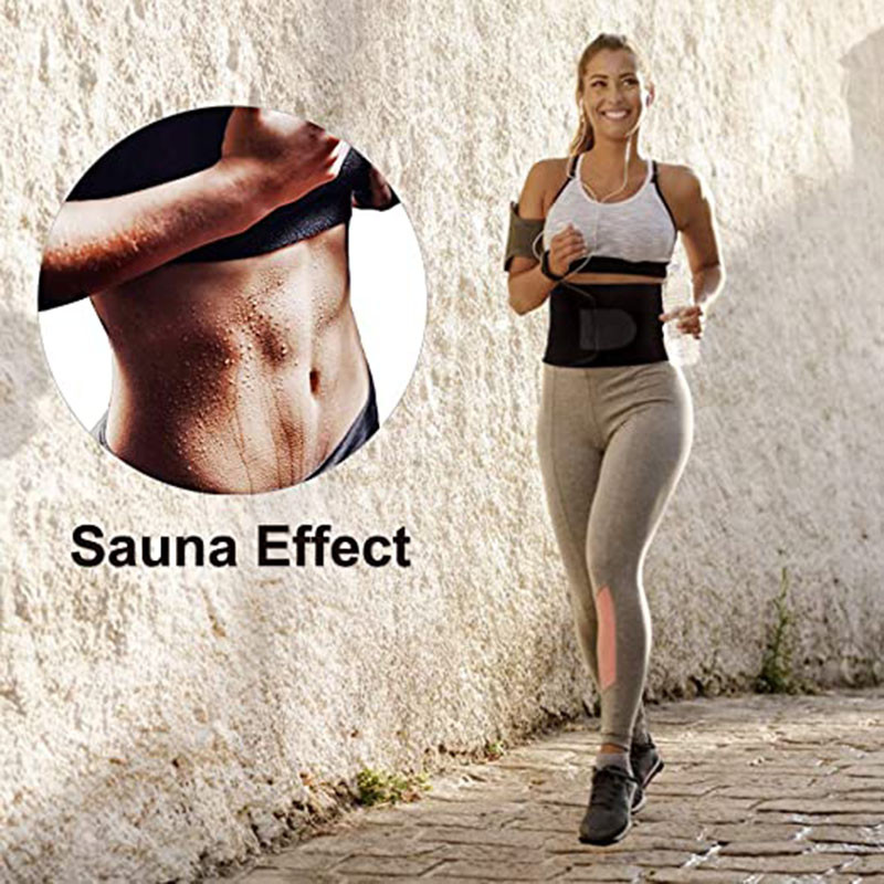 Női Férfi Deréknyíró oktató Hátmerevítő Has izzasztó övpánt Gyomorpakolások Neoprén edzőteremhez Fitness Sport Karcsúsítás