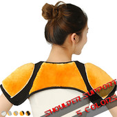 1 buc. Suport pentru umăr cald pentru iarnă Fitness Sport Echipament de protecție profesională Recuperare rapidă Bretă termică pentru umăr din catifea aurie