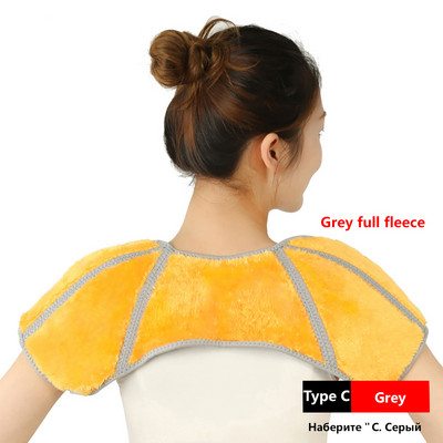 1 buc. Suport pentru umăr cald pentru iarnă Fitness Sport Echipament de protecție profesională Recuperare rapidă Bretă termică pentru umăr din catifea aurie