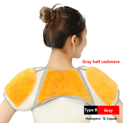 1 buc. Suport pentru umăr cald pentru iarnă Fitness Sport Echipament de protecție profesională Recuperare rapidă Bretă termică pentru umăr din catifea aurie