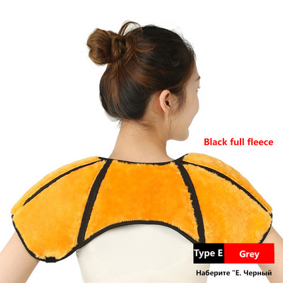 1 buc. Suport pentru umăr cald pentru iarnă Fitness Sport Echipament de protecție profesională Recuperare rapidă Bretă termică pentru umăr din catifea aurie