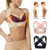 Moterų nugaros atramos žasto suspaudimo formuotojas po operacijos Lieknesnės berankovės laikysenos koreguojančios kelnaitės