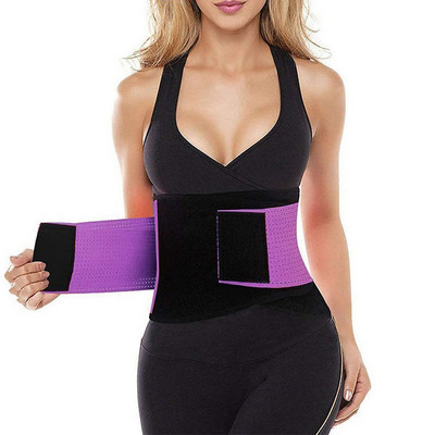 Жени Waist Trainer Support Тример Belly Slimming Belt Body Shaper Fitness Gym Workout Training Waist Corset