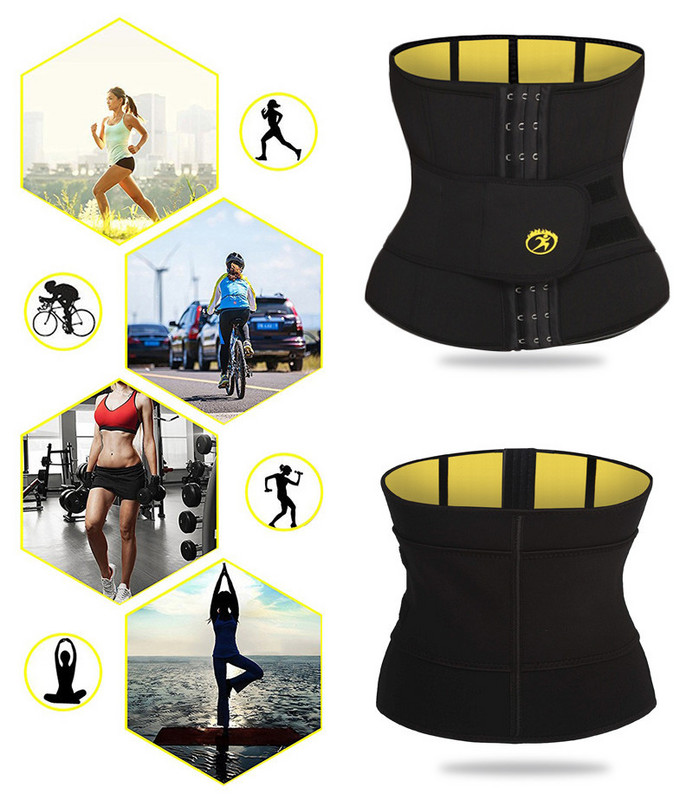 SEXYWG Suport pentru talie pentru femei, costum de saună din neopren, pentru abdomen, banda pentru burtă, model pentru corp, antrenor pentru talie, centură pentru culturism, bretele subțire