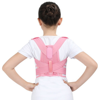 Детски коректор на стойката на гърба, ортопедичен корсет, рамо, лумбална корекция на опората за корекция за деца, тийнейджъри, изправяне на горния колан