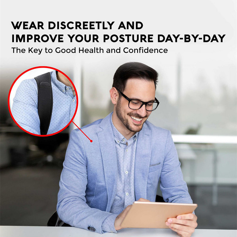 Ιατρικός ρυθμιζόμενος διορθωτής στάσης κλείδας Ανδρικό στήριγμα πλάτης Ανδρικά Γυναικεία Ζώνη οσφυϊκής υποστήριξης ώμου Διόρθωση στάσης κορσέ