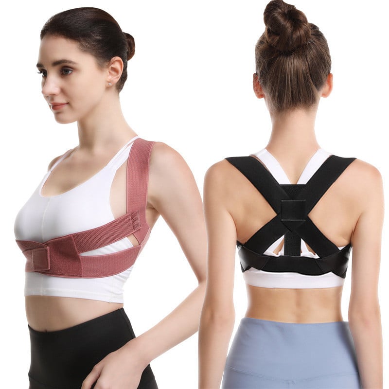 Διορθωτής στάσης πλάτης Ρυθμιζόμενος νάρθηκας πλάτης Άνετος γυμναστής στάσης Unisex Ζώνη διόρθωσης σχήματος σπονδυλικής στήλης αυχένα ώμου