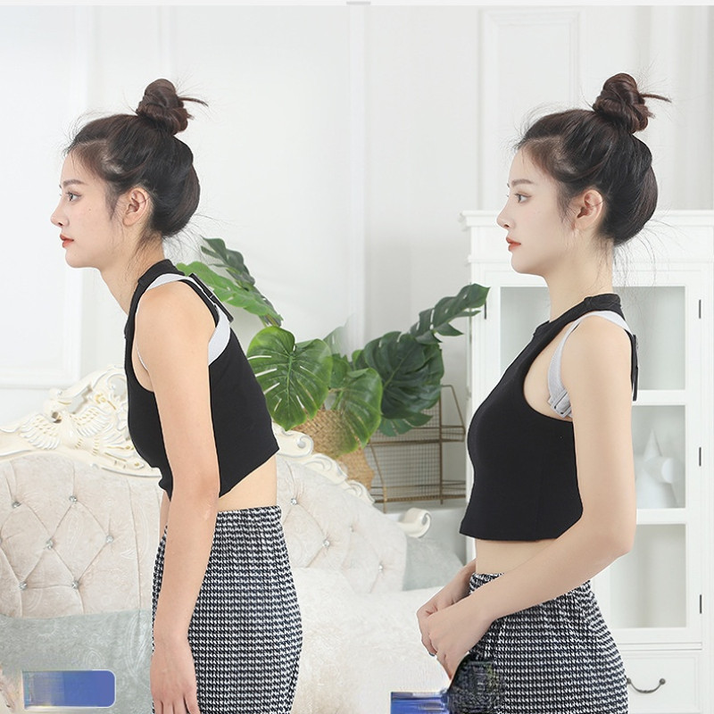 Intelligens testtartásjavító hátsó testtartás edző kulcscsont gerinc Vállkorrekció Intelligens tippek Állítható hosszúságú háttámasz