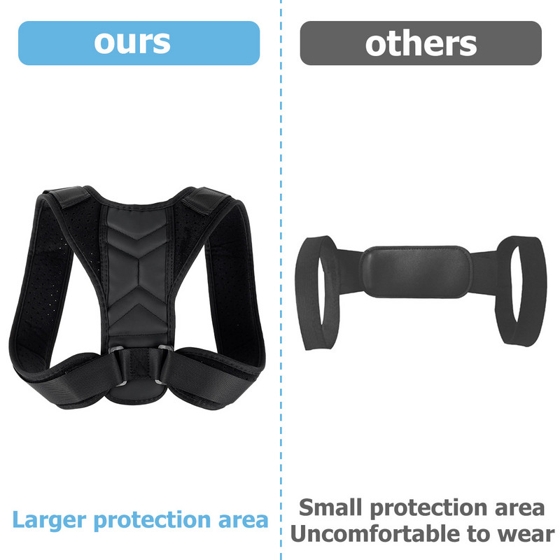 Állítható háttartás korrekciós váll kulcscsont támasztó korrekciós öv férfiaknak női púpos ülőkorrektor