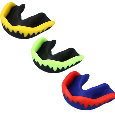 2021 Profesionali Muay Thai dantų apsauga EVA Boxing Mouthguard Sportiniai dantų breketai Box Taekwondo Sanda Rugby MMA burnos apsauga