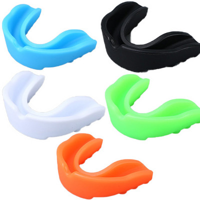 2021 Profesionali Muay Thai dantų apsauga EVA Boxing Mouthguard Sportiniai dantų breketai Box Taekwondo Sanda Rugby MMA burnos apsauga