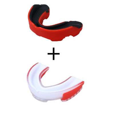 2021 Profesionali Muay Thai dantų apsauga EVA Boxing Mouthguard Sportiniai dantų breketai Box Taekwondo Sanda Rugby MMA burnos apsauga