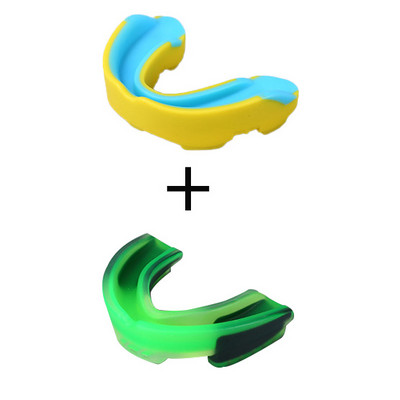 2021 Profesionali Muay Thai dantų apsauga EVA Boxing Mouthguard Sportiniai dantų breketai Box Taekwondo Sanda Rugby MMA burnos apsauga