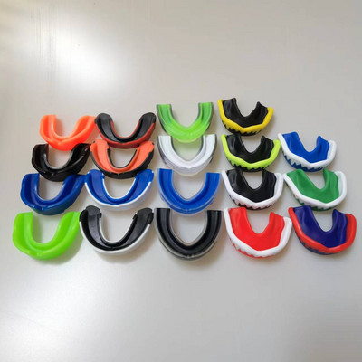 2021 Profesionali Muay Thai dantų apsauga EVA Boxing Mouthguard Sportiniai dantų breketai Box Taekwondo Sanda Rugby MMA burnos apsauga