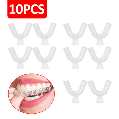 2-10 pc Mouth Guard EVA Teeth Protector Night Guard Mouth Tray for Bruxism Grinding Non-snoring Teeth Whitening Boxing Protection