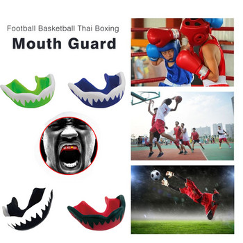 Mouthguard Taekwondo Muay Thai MMA Teeth Protector Ποδόσφαιρο Μπάσκετ Πυγμαχία Mouth Safety Mouth Guard Oral Teeth Protect