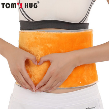 Ρυθμιζόμενο χρυσό βελούδινο στήριγμα μέσης μάρκας Tom\'s Hug Ζώνη από μπαμπού από κάρβουνο αυτοθερμαινόμενο αναπνεύσιμο στήριγμα μέσης Protect Warm