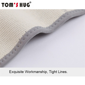 Tom\'s Hug Brand Регулируема златна кадифена опора за талията Бамбуков колан с въглен Самонагряваща се дишаща презрамка за талията Защитава топло