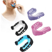 1PC Gel Max Mouth Guard Professional Sport Mouthguard Minkštos burnos atraminės apsaugos petnešos futbolo boksui MMA All Contact Sport