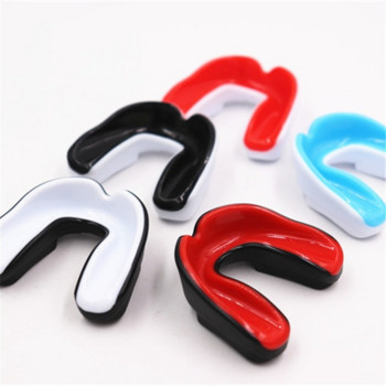 Sport Mouth Guard EVA Teeth Protector Kids Youth Mouthguard Tooth Brack Protection for Basketball Rugby Boxing Karate